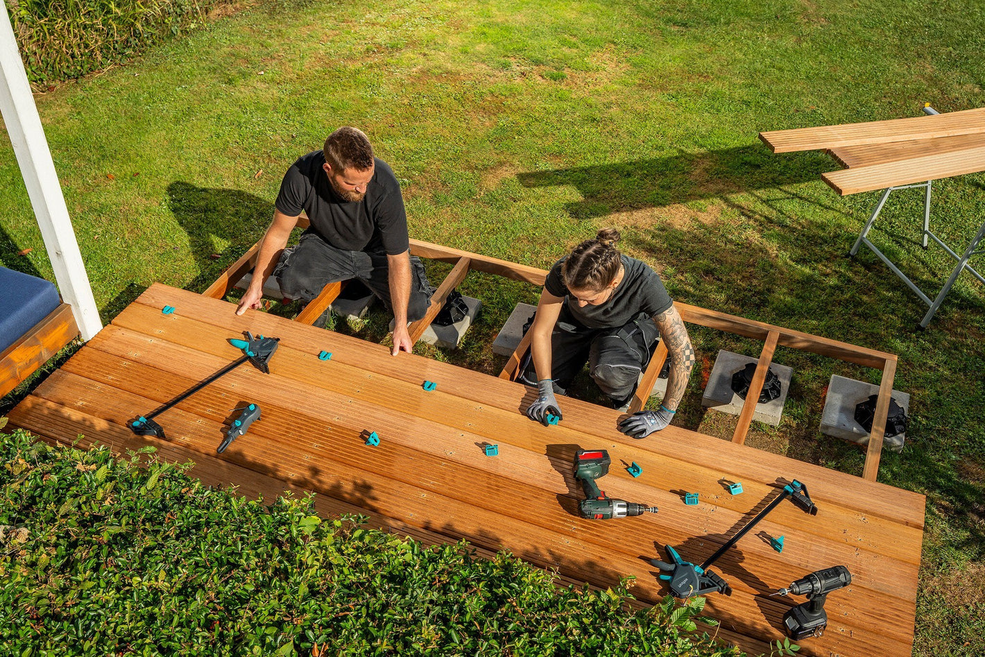 Wooden Deck Construction