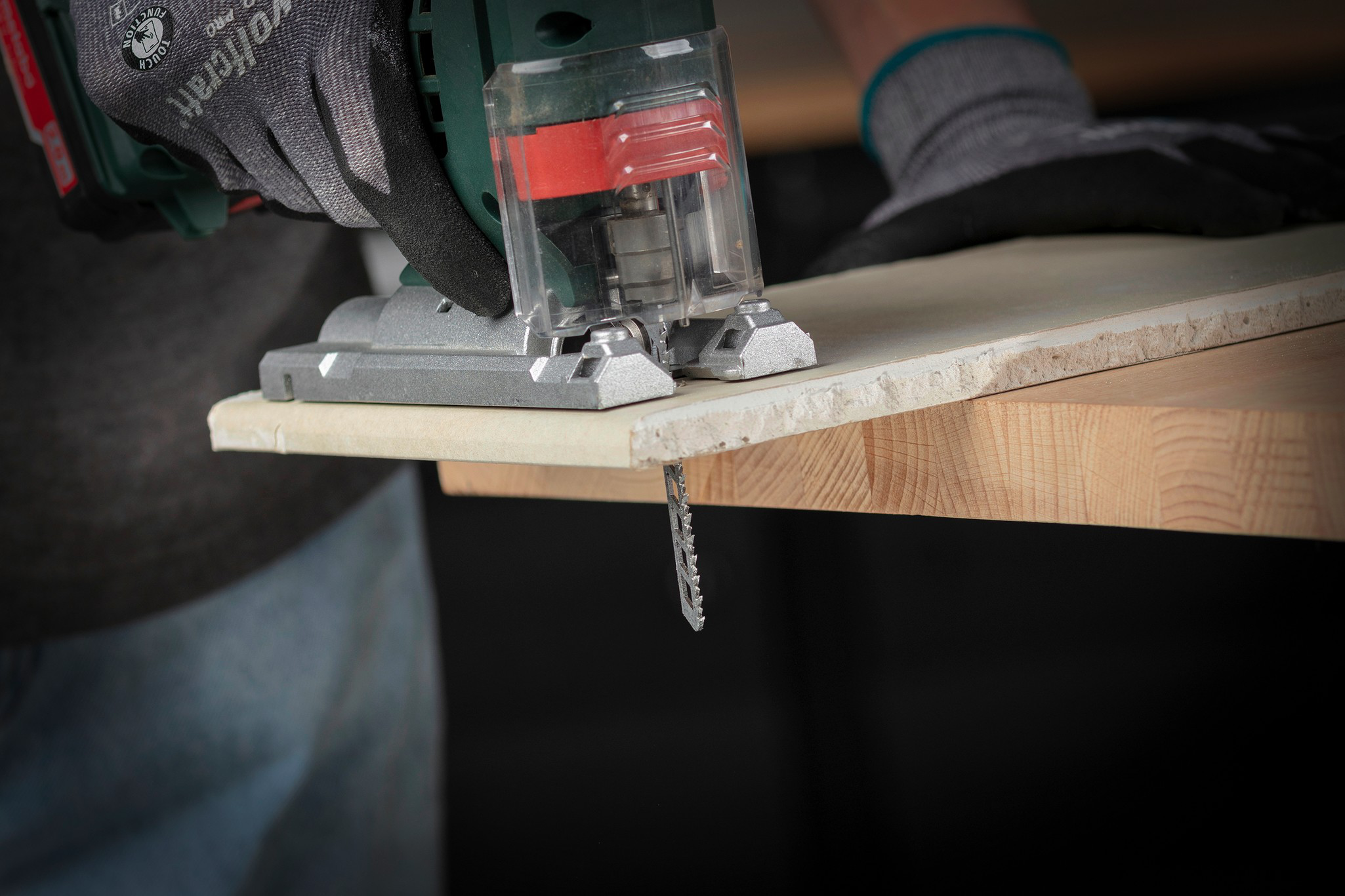 Jigsaw Blade Project Set for Drywall, 3 Pcs. - Application Image 1