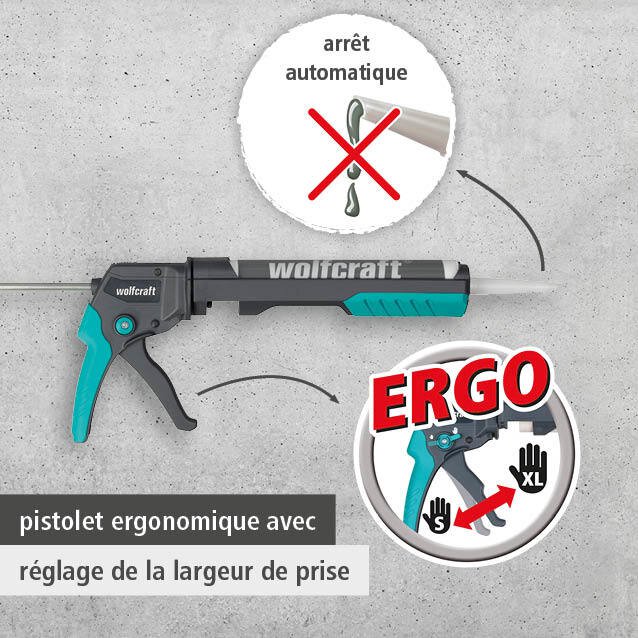 MG 400 Caulking Gun - Info image 01 French