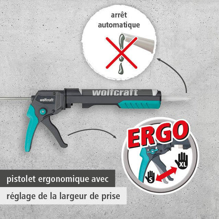 MG 400 Caulking Gun - Info image 01 French