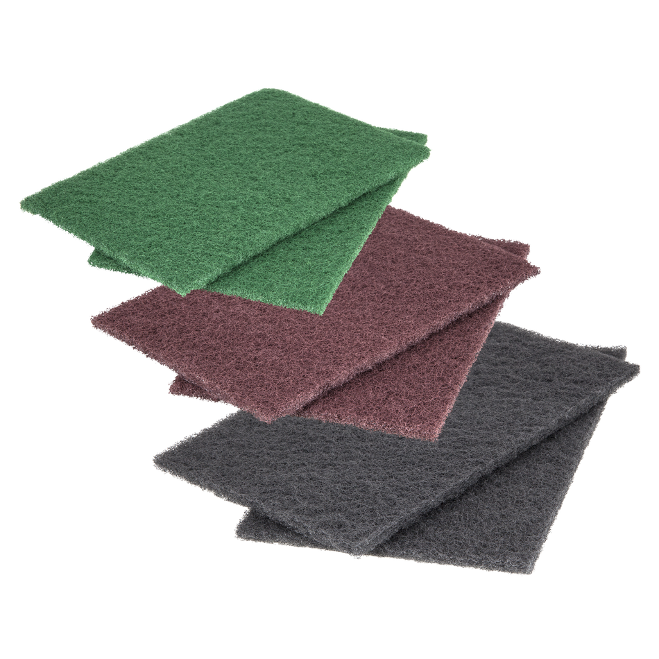 6 Burnishing Pads coarse, medium, fine - Product