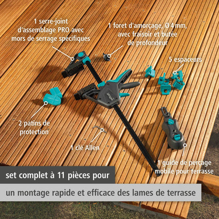 PRO Deck Building Set, 11 pcs.PRO Deck Building Set, 11 pcs. - Info image 01 French