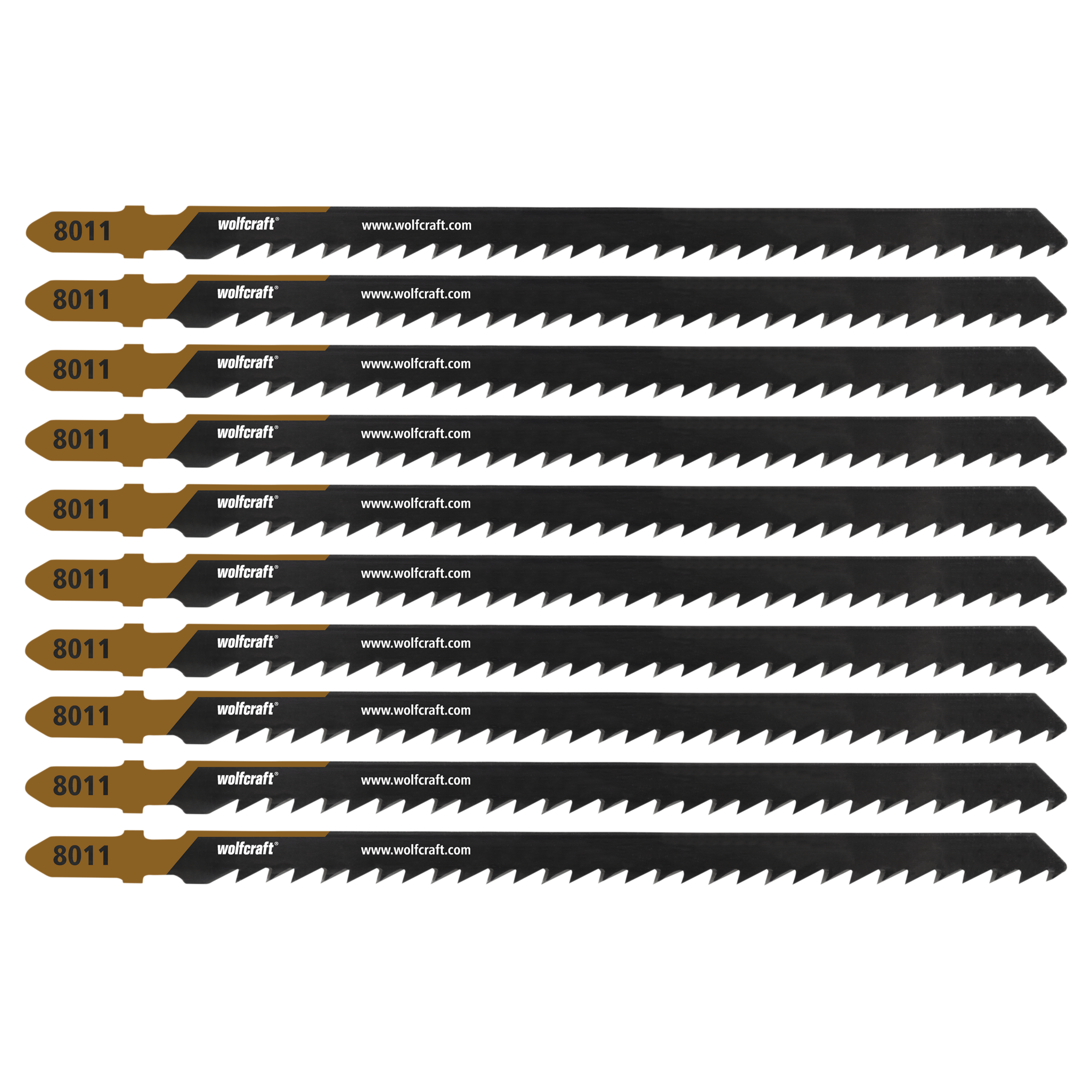 10 Jigsaw Blades, Squared Timber, Fast Cuts