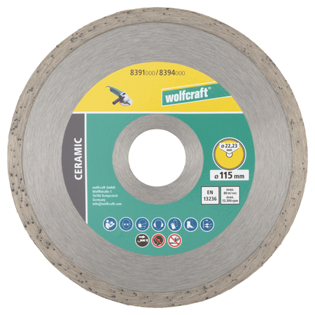 Diamond Cutting Disc Set, Ø 115 mm, 2 Pcs. - Secondary product image 01