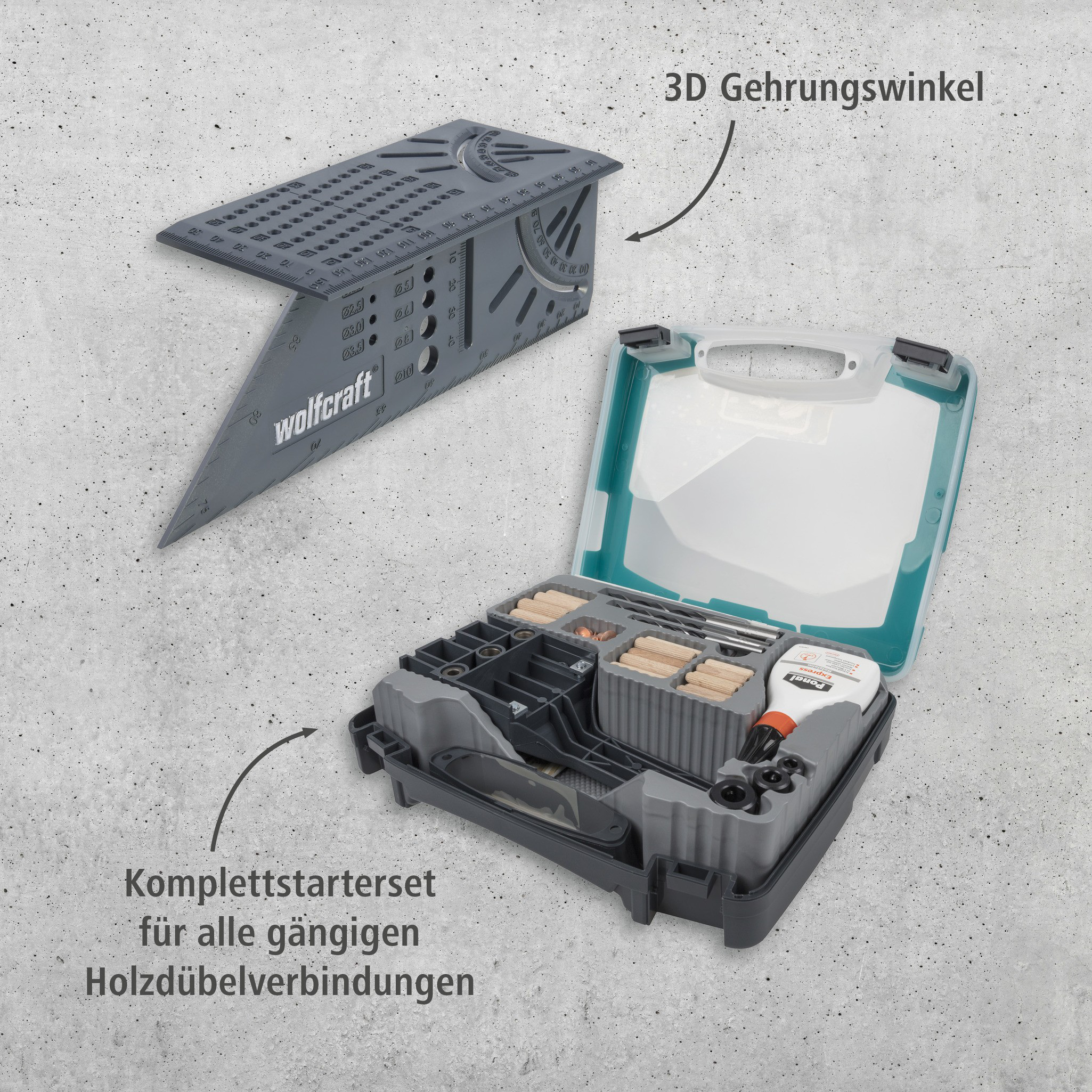 Project Set for Dowel Joints - Info image 01 German