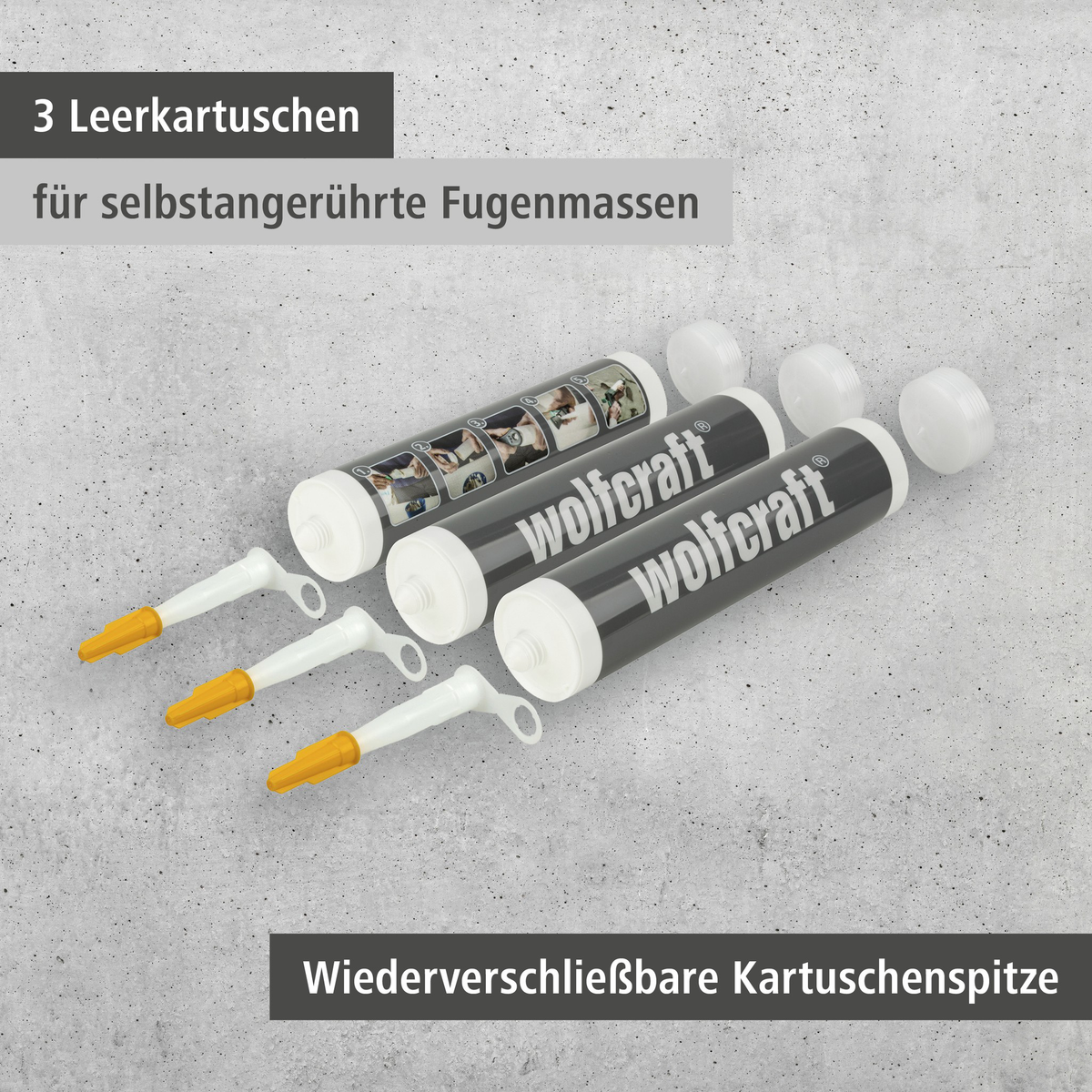 3 Empty Cartridges (de)