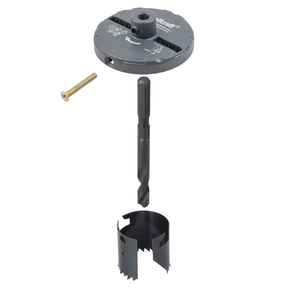 Hole Saw for Ceiling Lights, Ø 40-65 mm