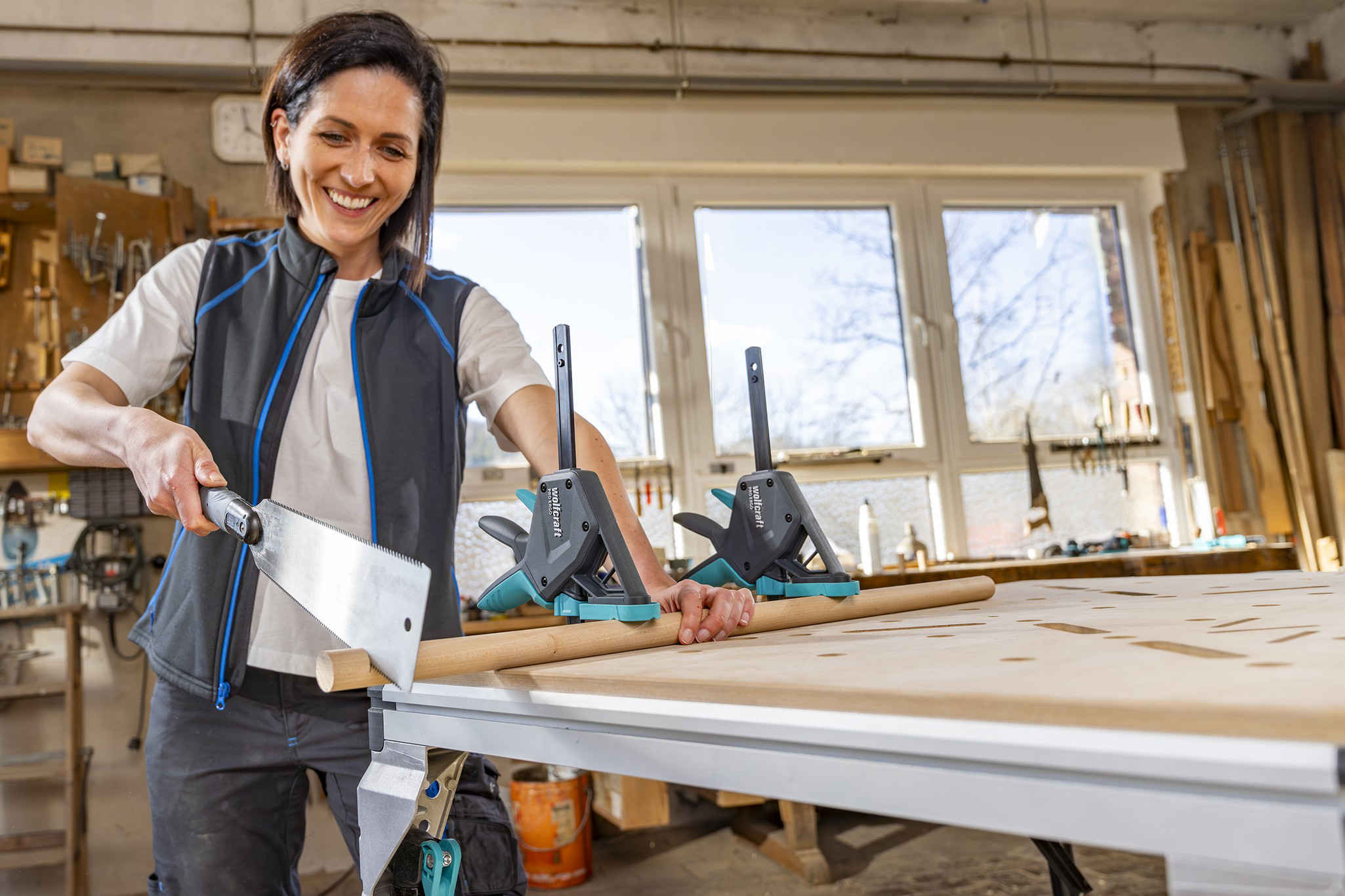 XL PRO ERGO One-Hand Clamp Set, 3 Pcs. - Image 10