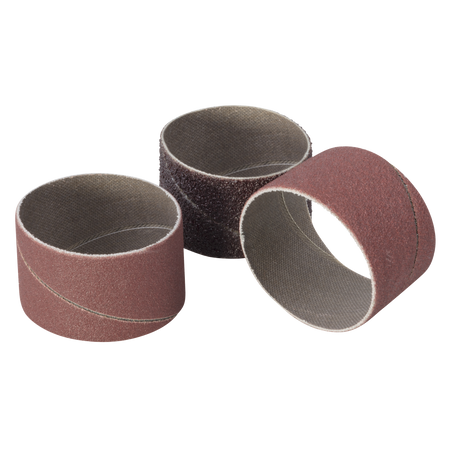 Sanding Belt Set for Rotary Drum Sander, 3 Pcs.