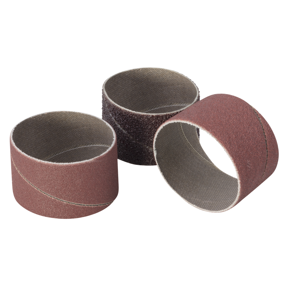 Sanding Belt Set for Rotary Drum Sander, 3 Pcs.