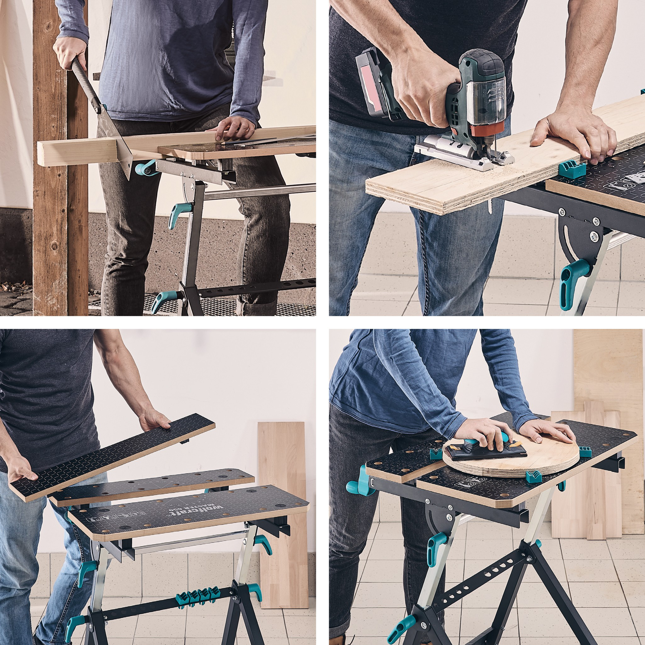 MASTER 650 ERGO Clamping and Working Table