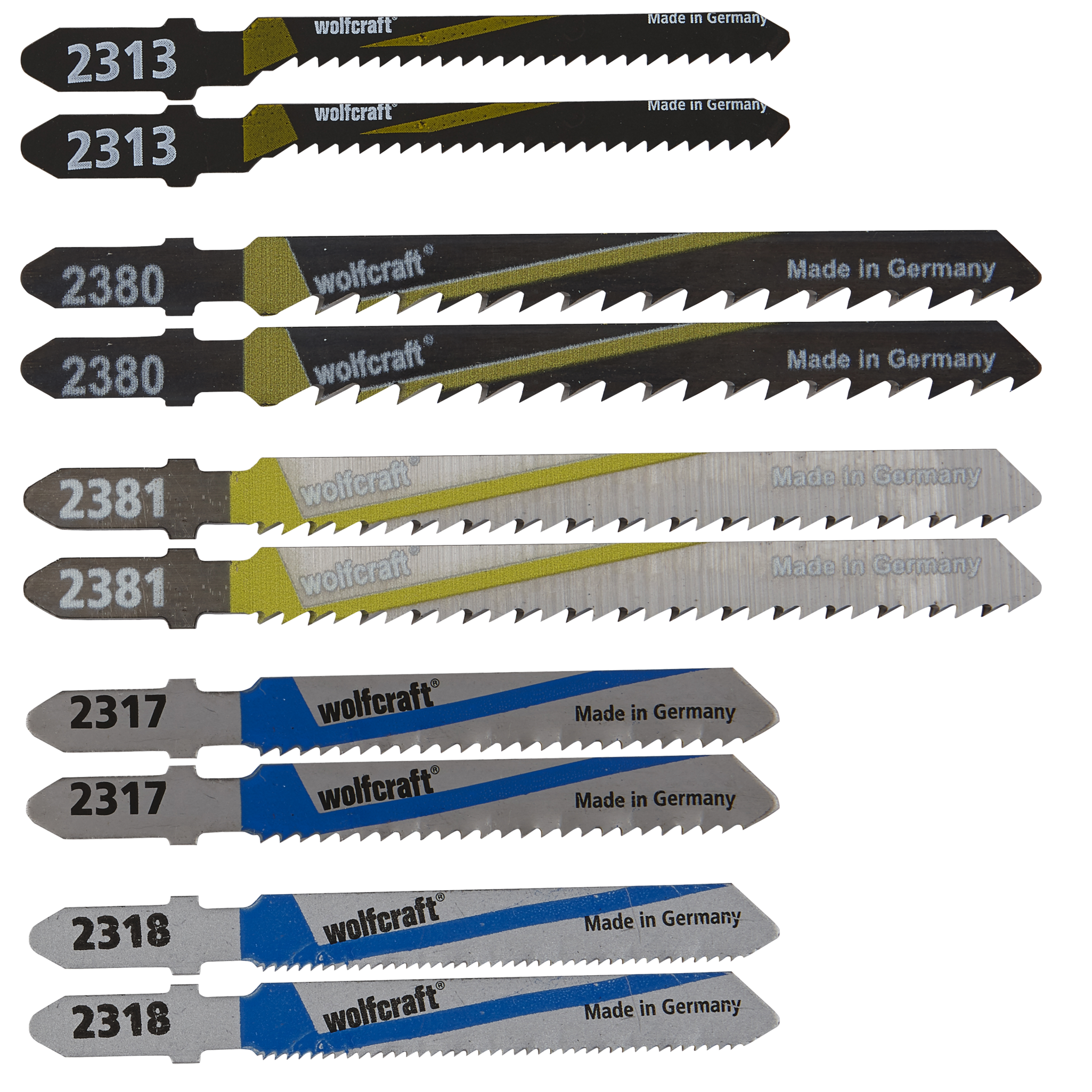 Jigsaw Blade Set 10 Pcs., T-shank - Image 1