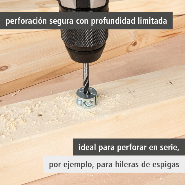 Universal Depth Stop Set, 3 Pcs. (es)