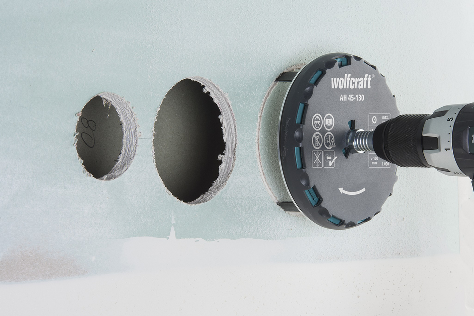 Adjustable Hole Saw, Ø 45–130 mm