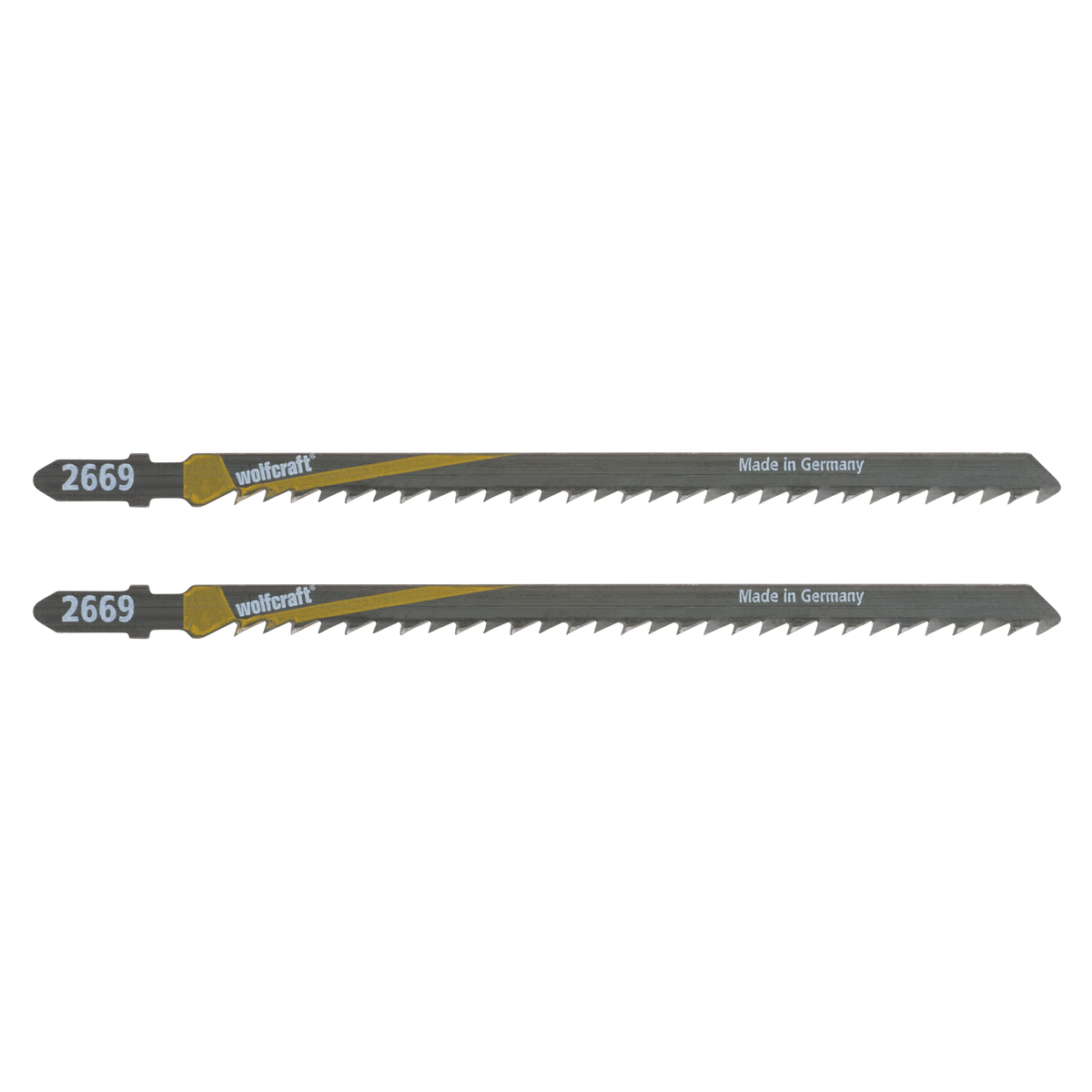 2 x HCS Jigsaw Blade, T-Shank, Wood, Rough Cut