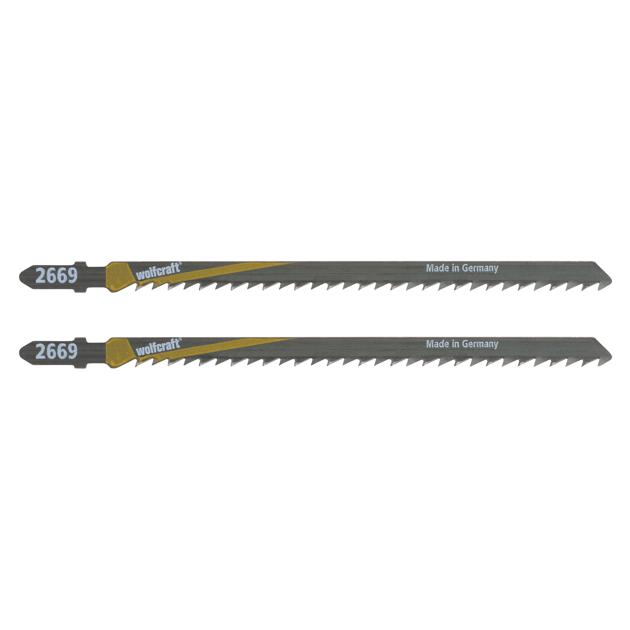 2 x HCS Jigsaw Blade, T-Shank, Wood, Rough Cut