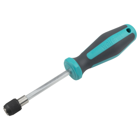 Hand Screwdriver With Bit Socket, Long - Image 1