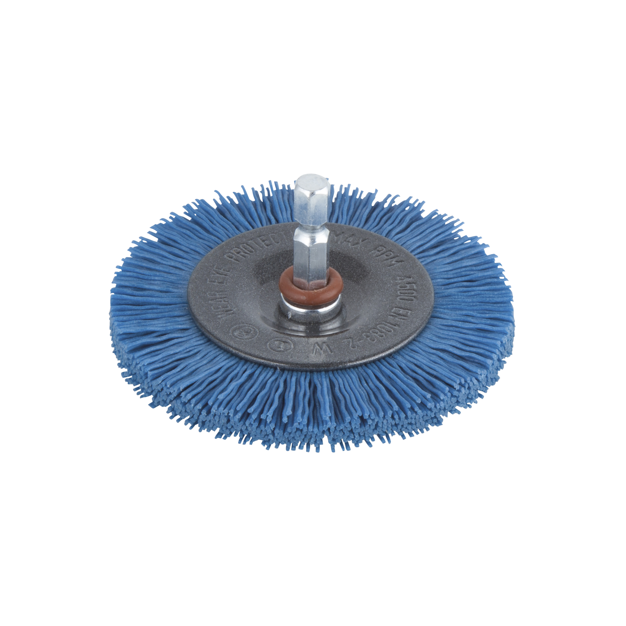 Nylon Wire Wheel Brush, soft, Ø 75 mm