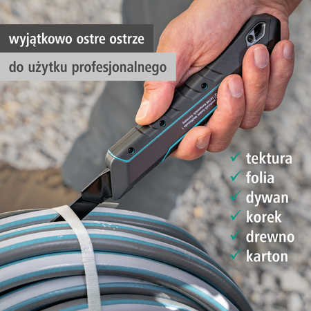 Snap-Off Blade Knife PRO SAFETY, 18 mm (pl)