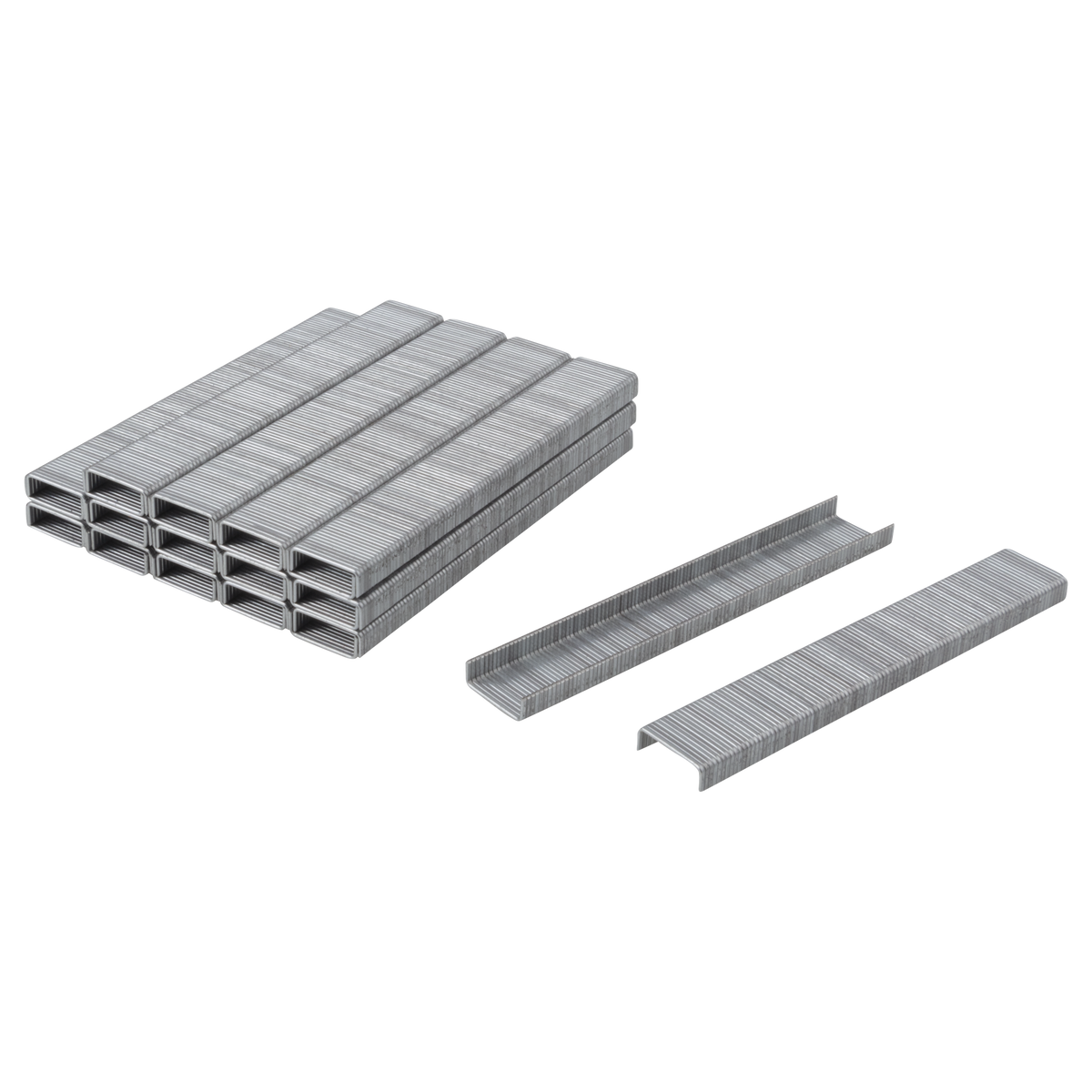 3,000 Broad Back Staples, Steel, Type 053, 4 mm