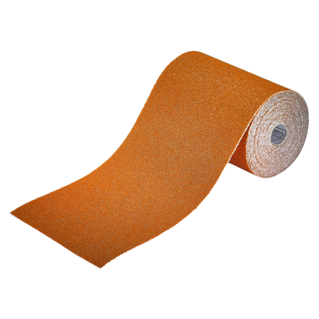 Sandpaper Roll for Wood/Metal, 5 m x 115 mm, grain 60