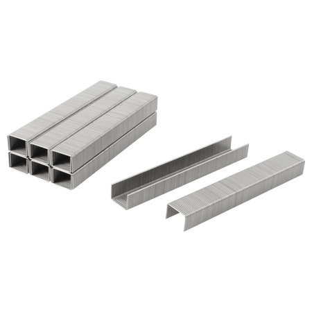 1,400 Broad Back Staples, INOX, Type 053, 8 mm
