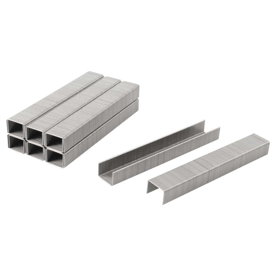 1,400 Broad Back Staples, INOX, Type 053, 8 mm