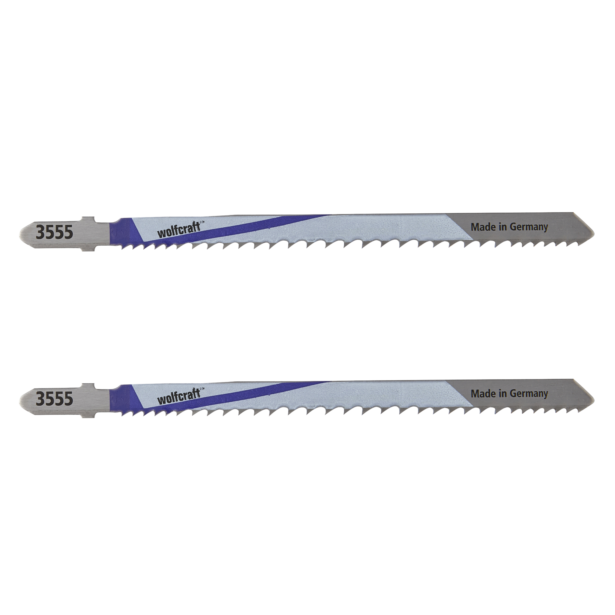 2 BIM Jigsaw Blades; T-shank; metal, wood, plastic; rough cut