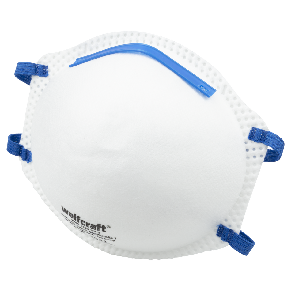 15 Cup-Shaped Respirators FFP2
