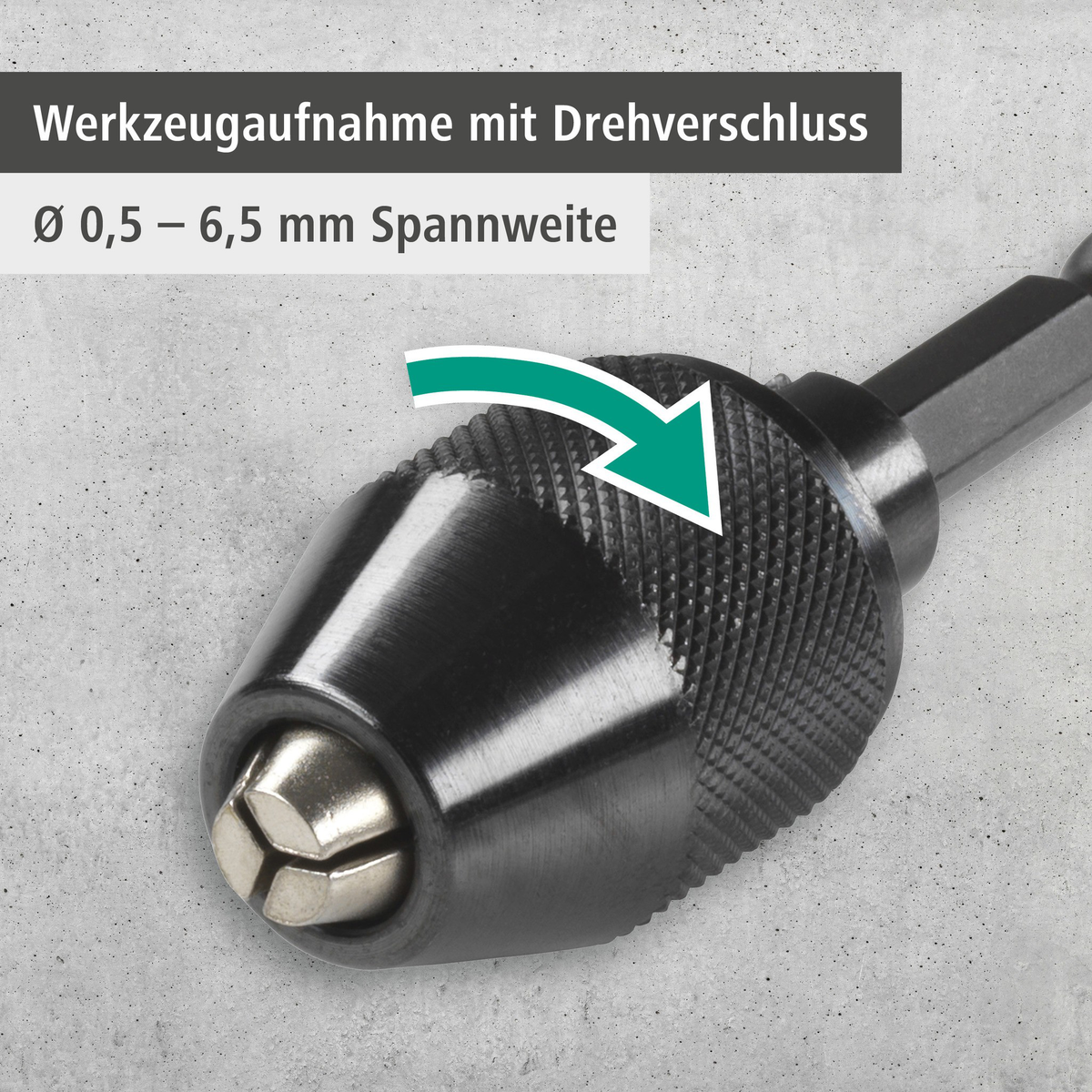 Quick-Release Chuck (de)