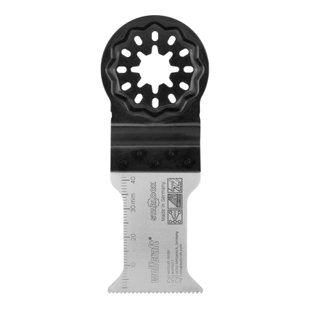 BIM Pushcut Saw Blade “Expert”, STARLOCK receptacle, plastic, plasterboard, wood with nails, 35 mm