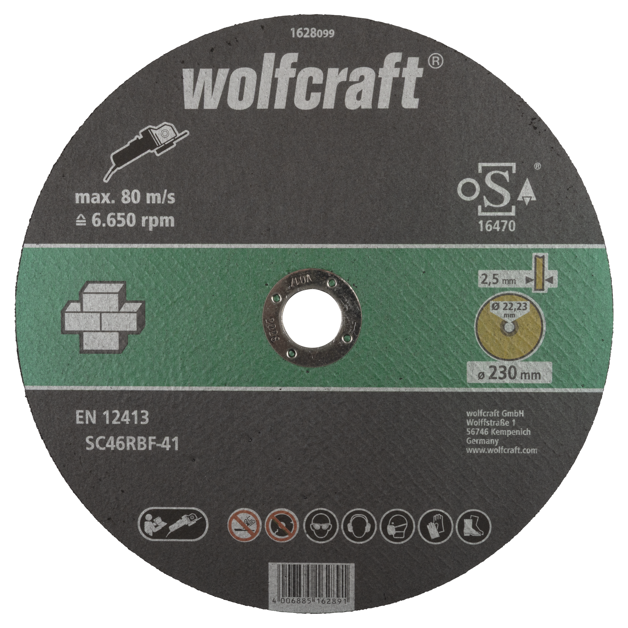 Cutting Disc for Stone, Ø 230 mm