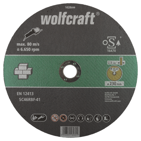 Cutting Disc for Stone, Ø 230 mm