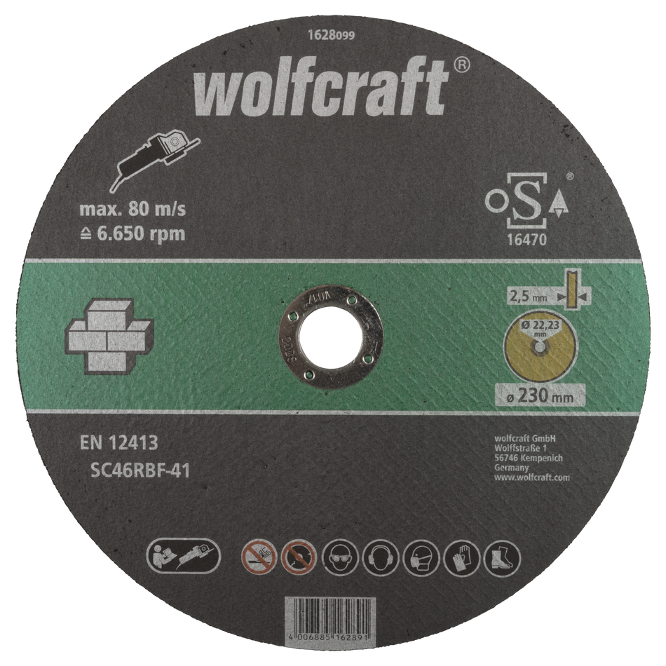 Cutting Disc for Stone, Ø 230 mm