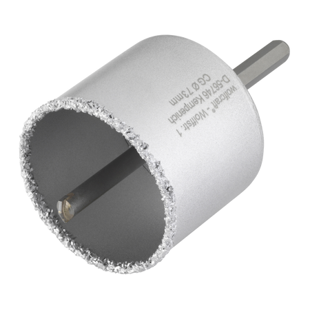 Annular Bit, Tungsten Carbide Coated, With Mandrel, Ø73mm