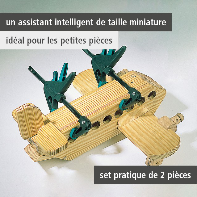 2 EHZ Miniature One-Hand Clamps2 MINI One-Hand Clamps (fr)