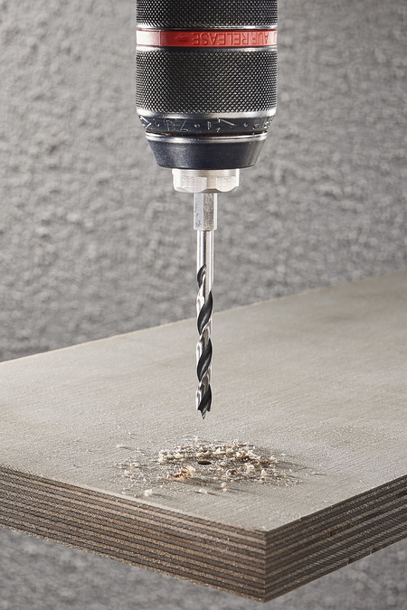 Wood Twist Drill Bit, Hexagon Shank