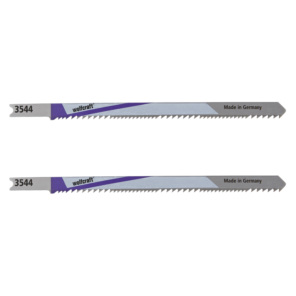 2 BIM Jigsaw Blades, U-shank; metal, wood, plastic, rough cut