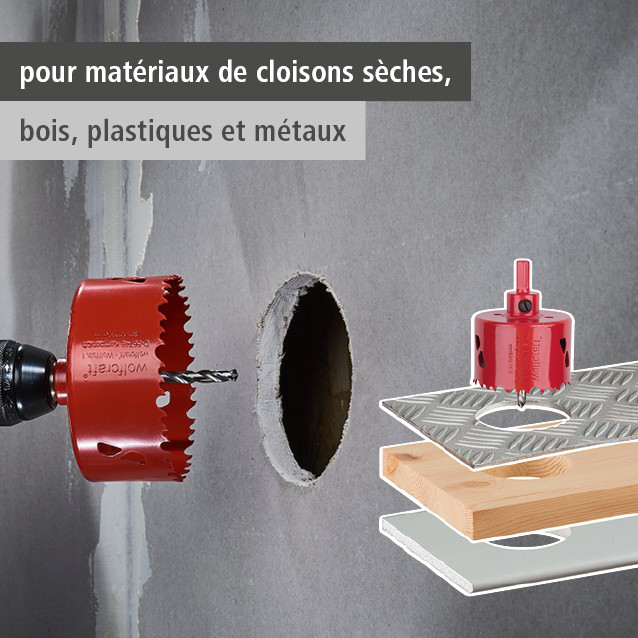 “Electricity and Plumbing” Bi-Metal Hole Saw Blade Set, 6 Pcs.