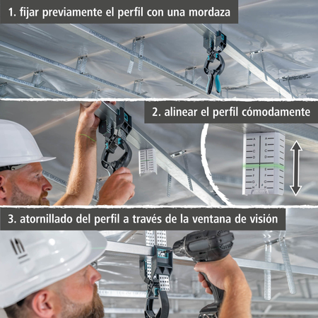 Drywall Spring Clamp with Clamping Arm (es)
