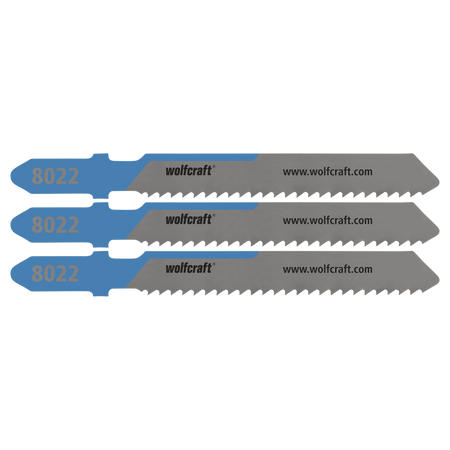 3 Jigsaw Blades, Sheet Steel, Fine Cuts