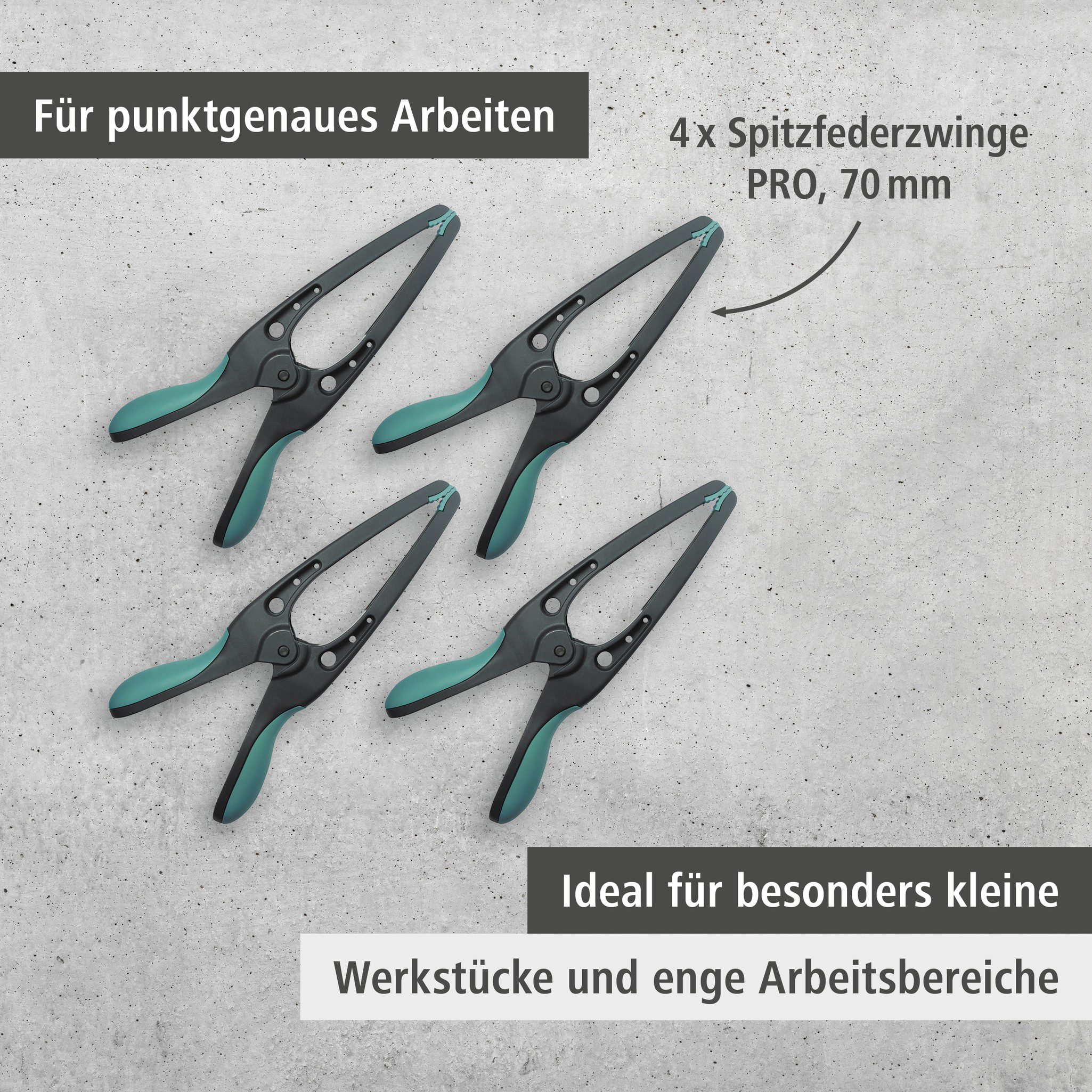 PRO 70 Pointed Spring Clamp