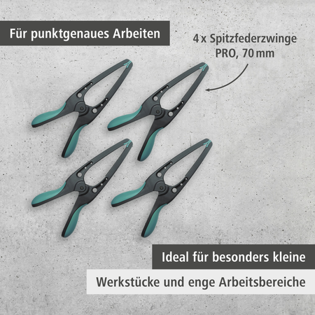 PRO 70 Pointed Spring Clamp