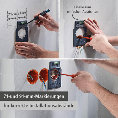 “Installing Hollow Wall Boxes” Project Set, Ø 68 mm (de)