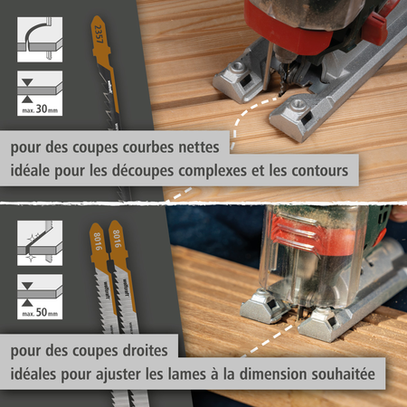 Jigsaw Blade Project Set for Deck Building, 3 Pcs. (fr)