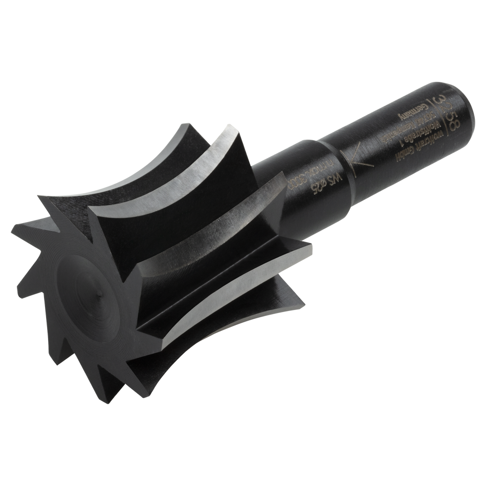 Round-Over Bit Made From Tool Steel, Ø 25 mm
