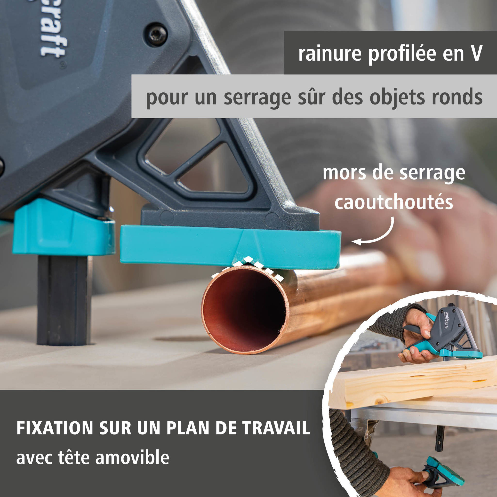 PRO One-Hand Clamp (fr)
