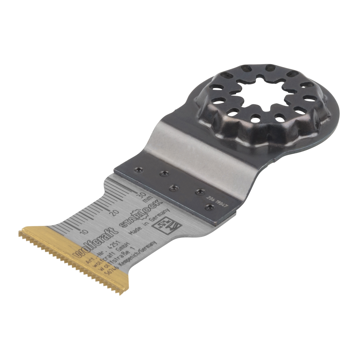 TC Pushcut Saw Blade Expert”, TiN, STARLOCK receptacle, aluminium, stainless steel, 32 mm