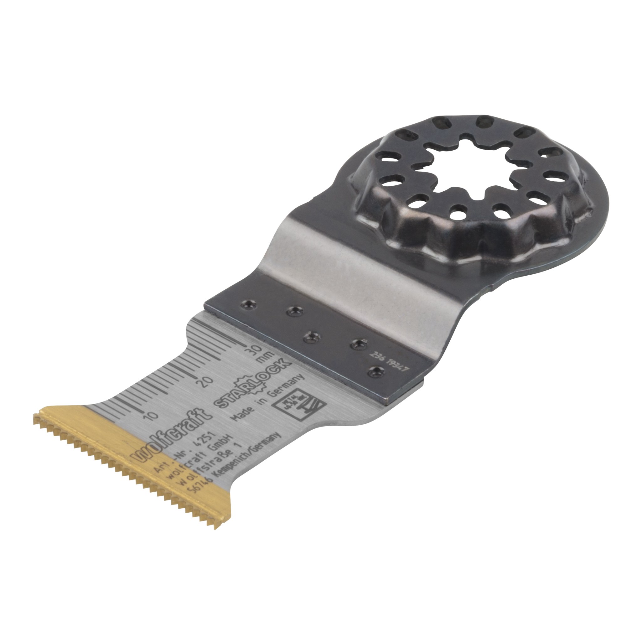 TC Pushcut Saw Blade Expert”, TiN, STARLOCK receptacle, aluminium, stainless steel, 32 mm