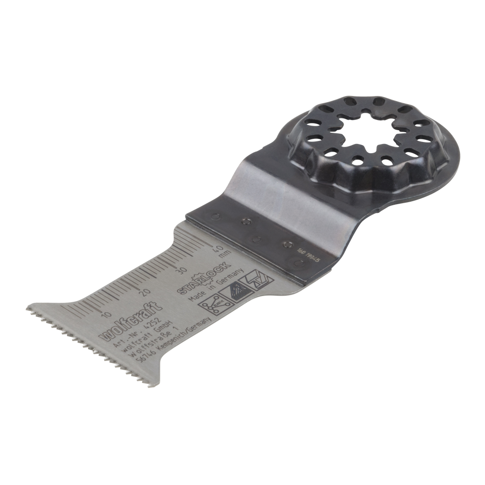 BIM Pushcut Saw Blade “Expert”, STARLOCK receptacle, plastic, plasterboard, wood with nails - Image 1